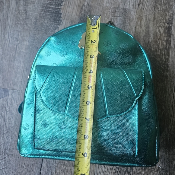 Disney's The Little Mermaid Ariel Mini Backpack with Shell Emboss - Picture 9 of 12